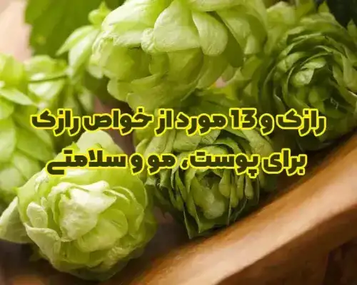 رازک و 13 مورد از خواص رازک برای پوست، مو و سلامتی